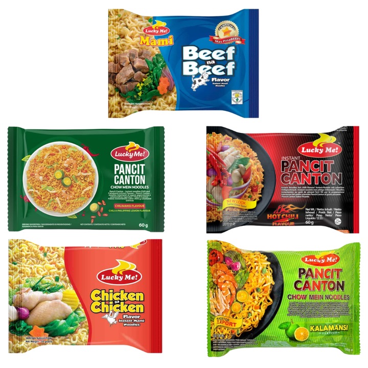 Pachetul „Lucky Me Flavor Adventure”