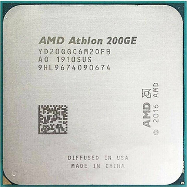 Procesor AMD Athlon 200GE, 2C / 4T, 3.20 GHz, 5 MB cache, 35 W, Box