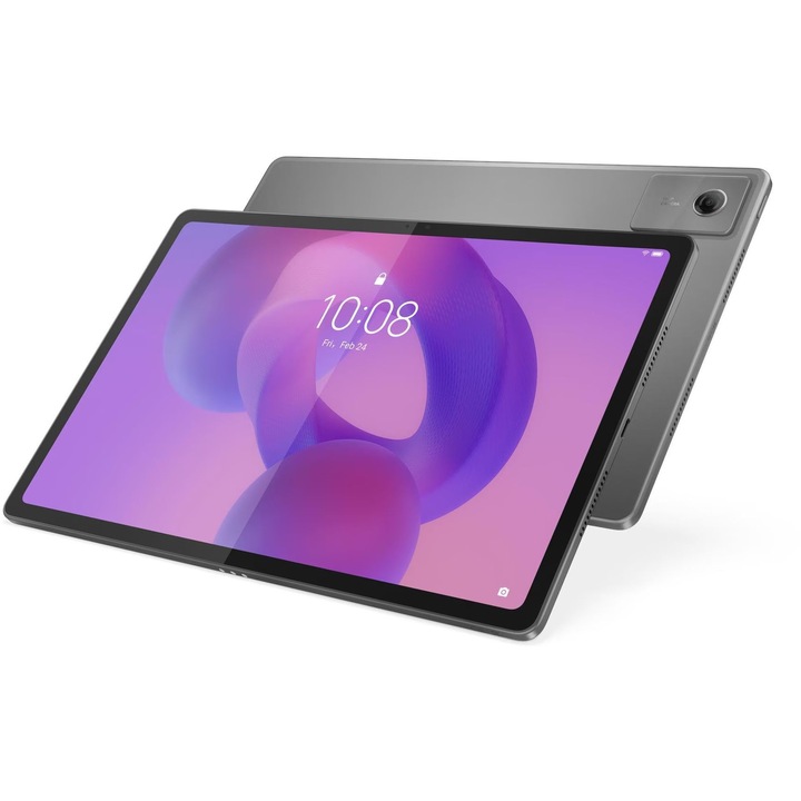 Таблет Lenovo Idea Tab Plus, Luna Grey с процесор 2x Cortex-A76 (2.5 GHz) + 6x Cortex-A55 (2.00 GHz), 8 GB, 256 GB, Android 15, Сив
