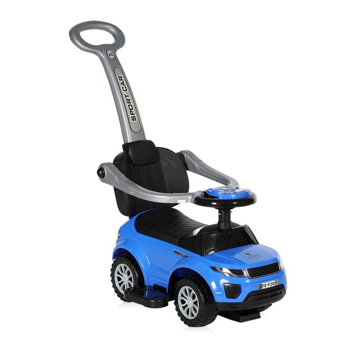 Детска кола LORELLI OFF ROAD с родителски контрол, мултимедиен панел, синьо, 85x43x85, 5 см