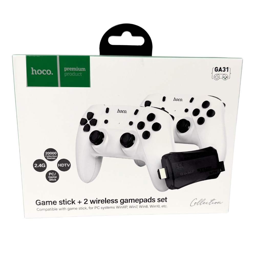 Gamepad wireless Hoco GA32 Dragon PS5, alb