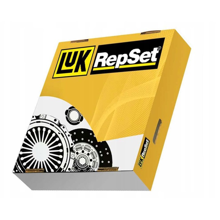 Set ambreiaj LUK cu volant pentru VW Transporter T4 2.5 TDI, 8 gauri de montaj