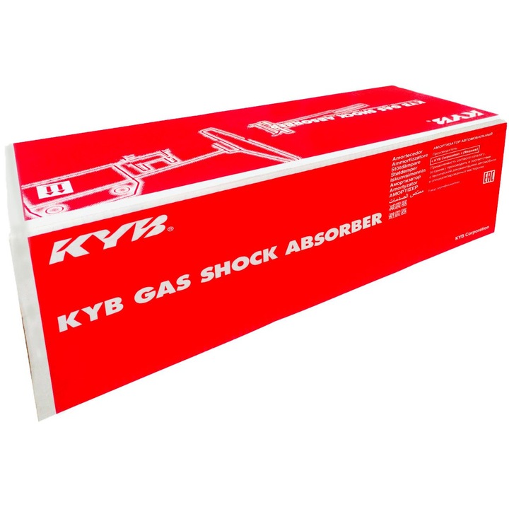 KYB RA1307 felfüggesztés rugó, 12,2mm vastagság, 162mm külső átmérő, 442mm hosszúság, Peugeot 308 II-hez, szett