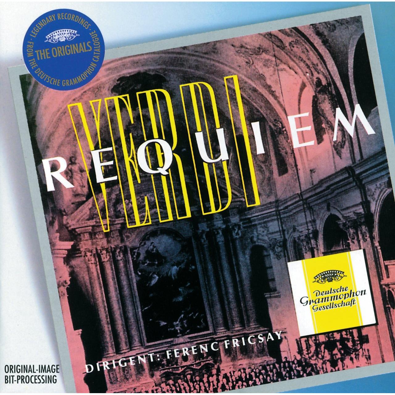 Berlin Rias Chamber Choir, Helmut Krebs, Kim Borg, Maria Stader, Mariana Radev, St. Hedwigs Cathedral Chor-Messa Da Requiem-Giuseppe Verdi-CD