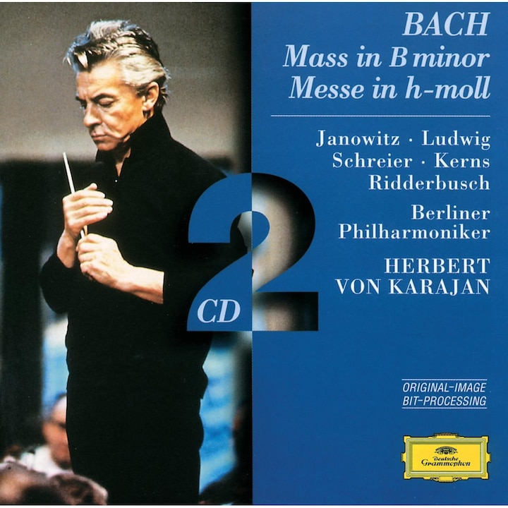 Gundula Janowitz, Christa Ludwig, Peter Schreier, Karl Ridderbusch-Mass In B Minor-Johann Sebastian Bach-2CD