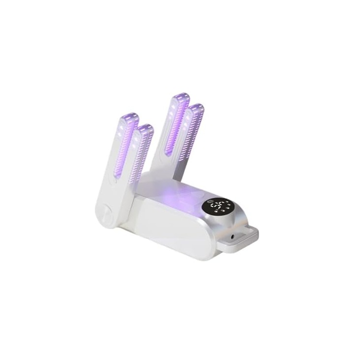 Uscator electric portabil pentru incaltaminte, 6 moduri de uscare, design usor, multicolor