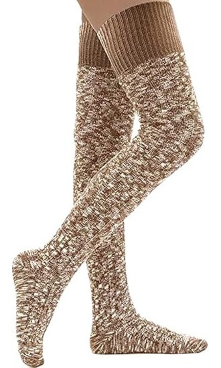 Sosete dama, retro, extra lungi, multicolor, 24.4x7.9in