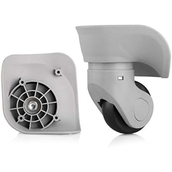 Roti de inlocuire pentru valize, 360 grade, gri, set