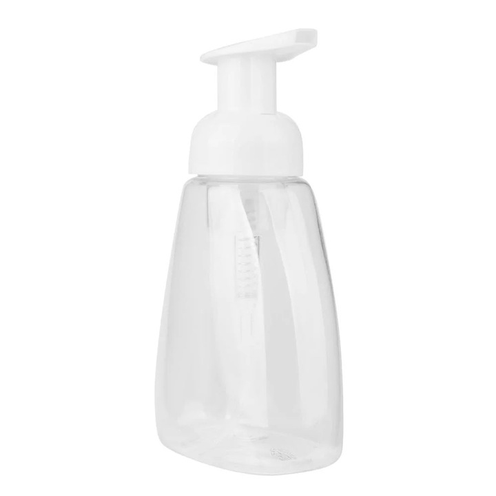 Habzó szappan adagoló szett, 250 ml, átlátszó műanyag, BPA-mentes