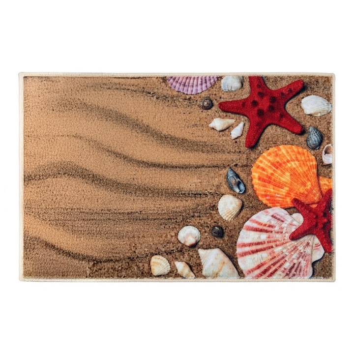 Covoraș sintetic Romprofix, 40x60cm, nisip