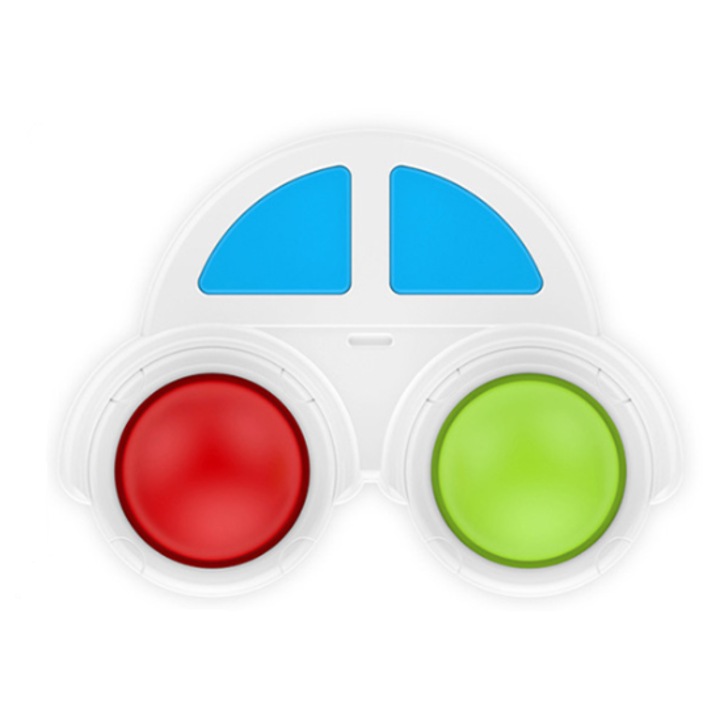 Jucarie interactiva pentru bebelusi, jucarie senzoriala, multicolor, 10 luni+