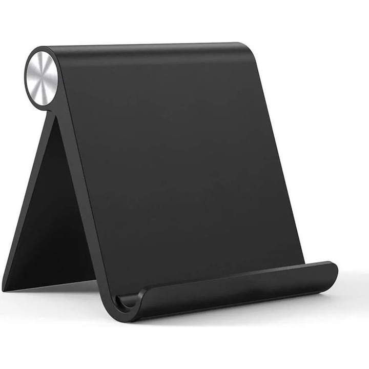 Set suporturi tablete, 80g, ajustabil 0-100°, pentru dispozitive pana la 10.5 inch, negru