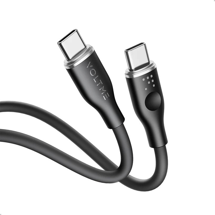 Voltme USB-C – USB-C adatkábel 1m 60W zöld