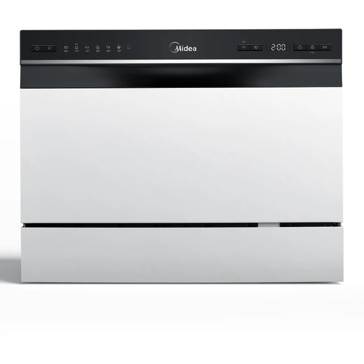 Masina de spalat vase Midea MTD55S400W-GR alba
