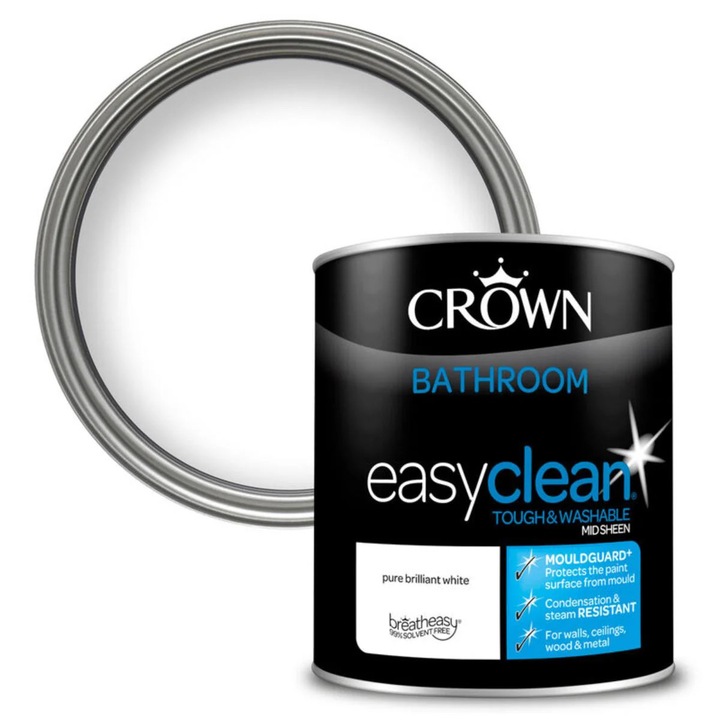 Vopsea Crown Brilliant White 1L