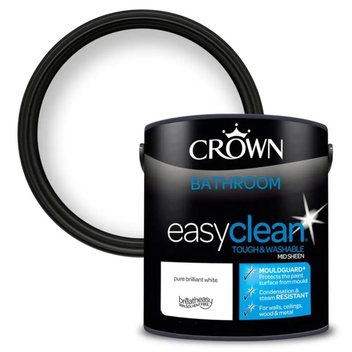 Vopsea Crown Brilliant White 2.5L