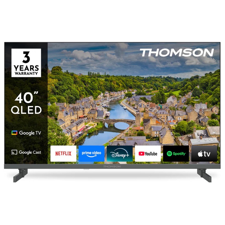 Televizor THOMSON 40FQG3S15 QLED SMART TV, GOOGLE TV, 40.0 ", 101.0 cm