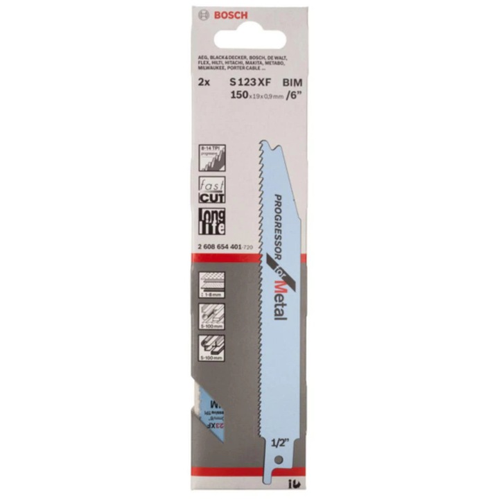 Lama de fierastrau, Bosch, S123XF, argintiu
