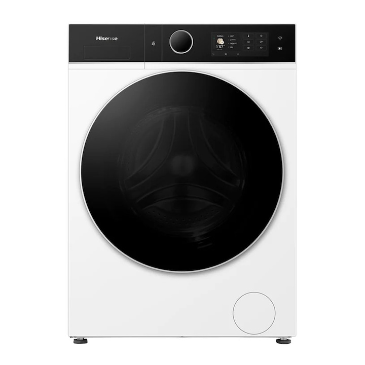 Masina de spalat rufe Hisense WD5I1245BWRH, 1400 ob/min, motor inverter