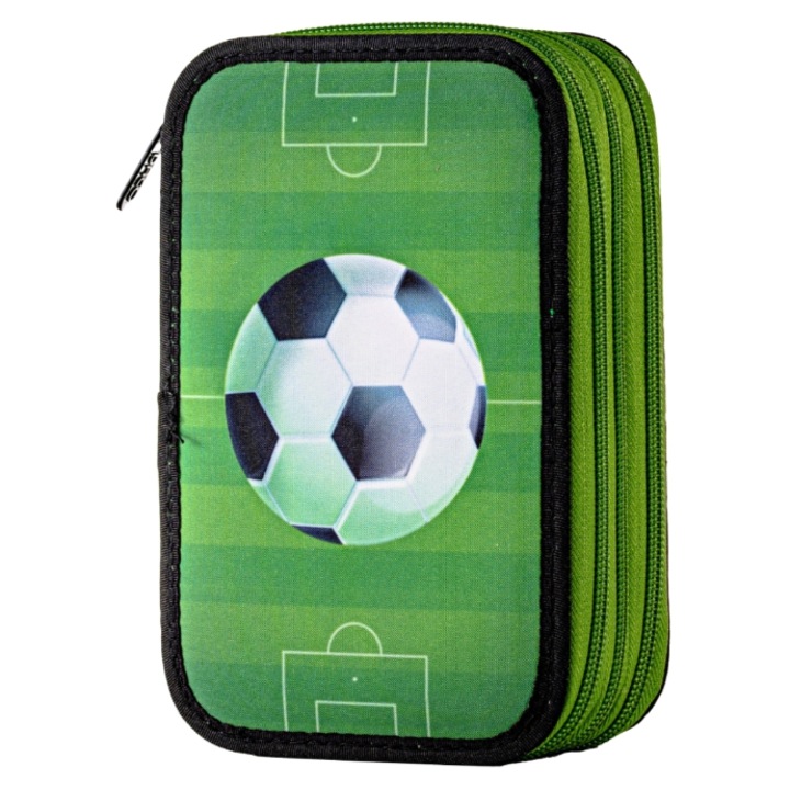Penar Daco neechipat cu 3 fermoare - Motiv fotbal pro PE3044