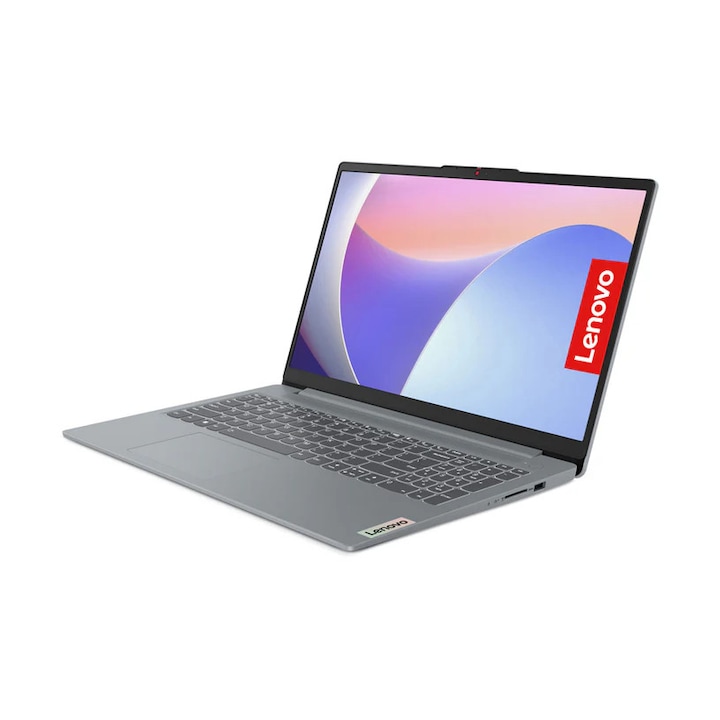 Laptop LENOVO IdeaPad Slim 3 15IRU8 82X700KABM 15.6 ", INTEL CORE I3-1315U, RAM 8 GB, SSD 512 GB, INTEL UHD GRAPHICS, ARCTIC GREY