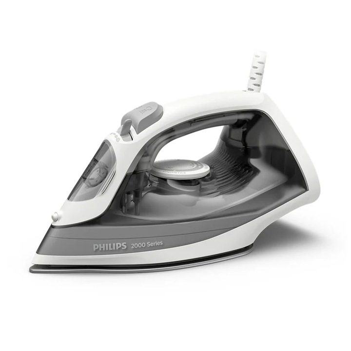 Fier de calcat (aparat de calcat) Philips DST2020/80, 2000 W, rezervor 250 ml, alb/gri