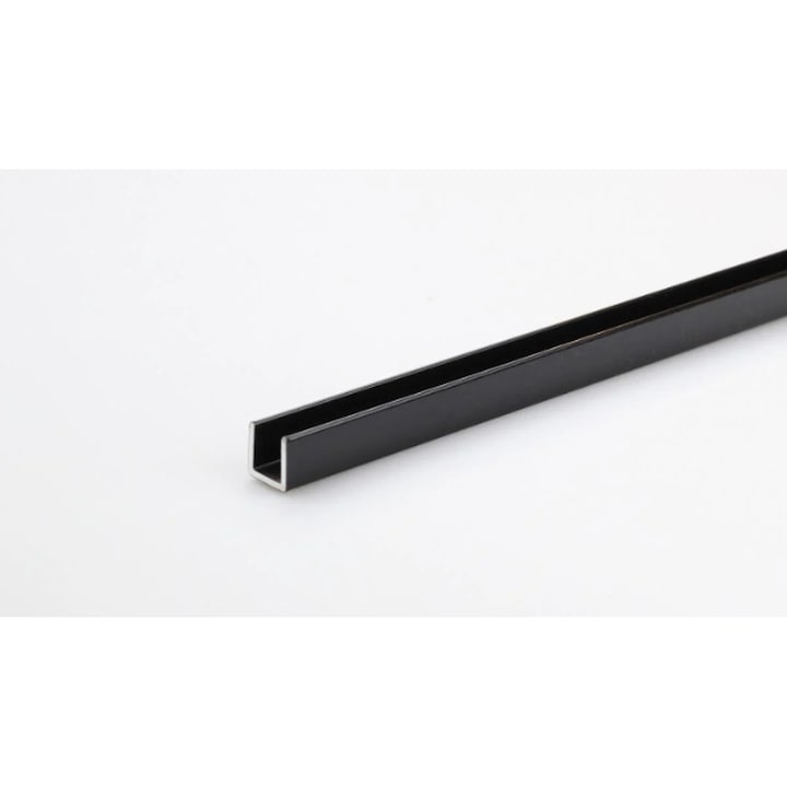 Profil U din aluminiu 10H10mm, 1m, cerat