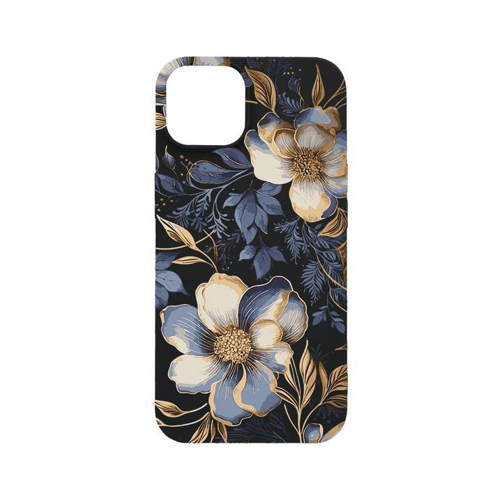 BestCase® Husa TPU Ultra Slim Compatibila cu Apple iPhone 12 / 12 Pro, Floral - Magnolia Blossom Case, 2077933 B 2049