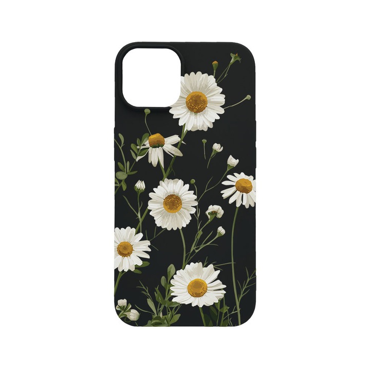 BestCase® Husa TPU Ultra Slim Compatibila cu Apple iPhone 12 / 12 Pro, Floral - Daisy, 2077933 B 2032