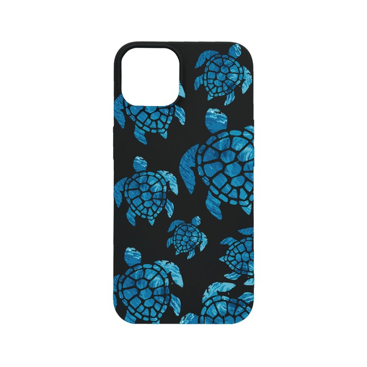 BestCase® Husa TPU Ultra Slim Compatibila cu Apple iPhone 12 / 12 Pro, Summer Turtles, 2077933 B 2024