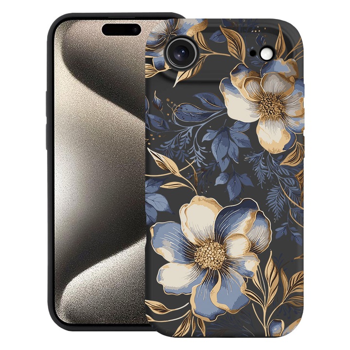 BestCase® Husa TPU Ultra Slim Compatibila cu Apple iPhone 17 Air, Floral - Magnolia Blossom Case, 2052005 B 2049