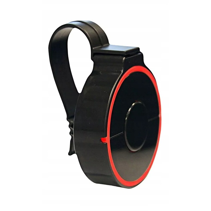 Comutator radio fara fir DTM system EASYKEY A, 3 butoane, iluminare rosie, 150m, 65x50x35mm