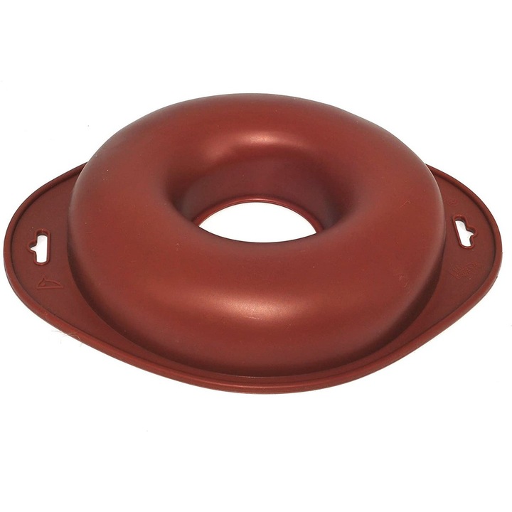 Forma prajituri donut, rezistenta la temperaturi de pana la 500°F, usor de curatat, dimensiune standard