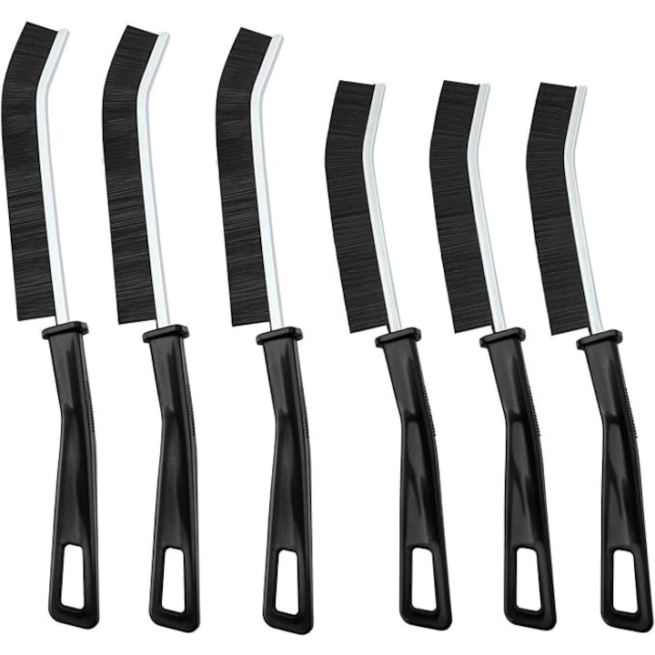 Perie de curatare pentru rosturi de gresie, unelte de curatare pentru baie, design ergonomic, manere antiderapante, dimensiune mica
