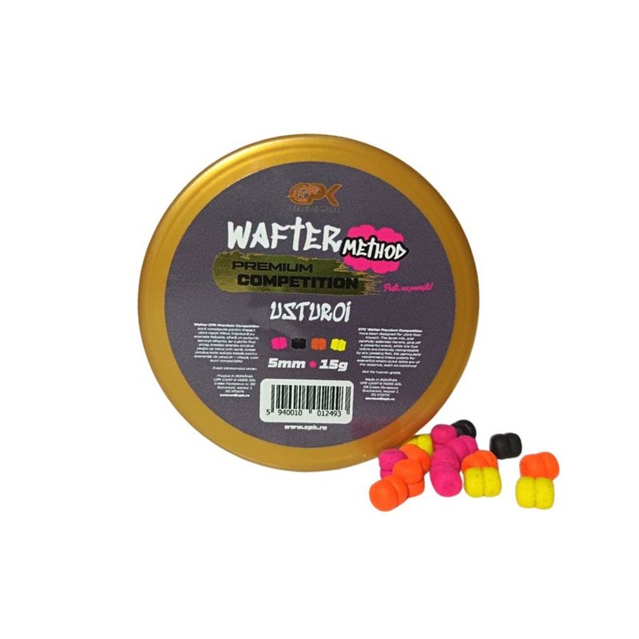 Wafters CPK Competition Mini Method, 5mm, 15g, multicolor, Usturoi