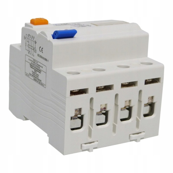 Siguranta electrica LC, intrerupator diferential 4P, 40A, 30mA, 230V, IP20