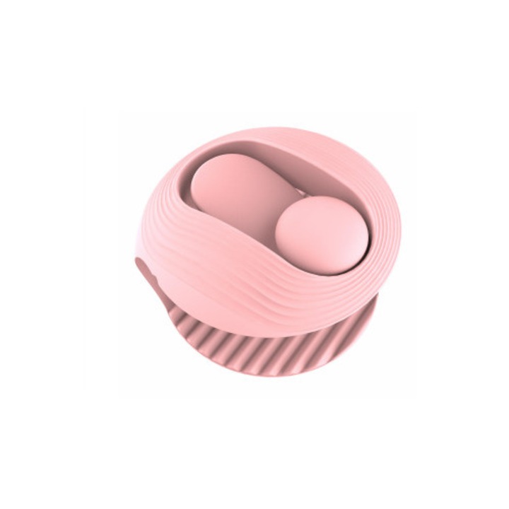 Set de 12 clips pentru husa de duvet, antiderapante, roz inchis