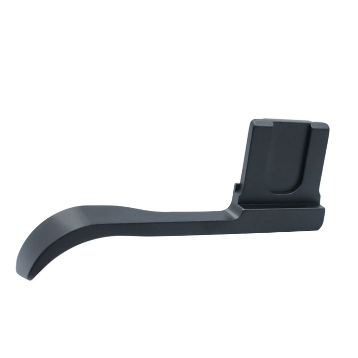 Grip pentru camera, metal, design cold shoe, usor, rezistent la uzura, negru