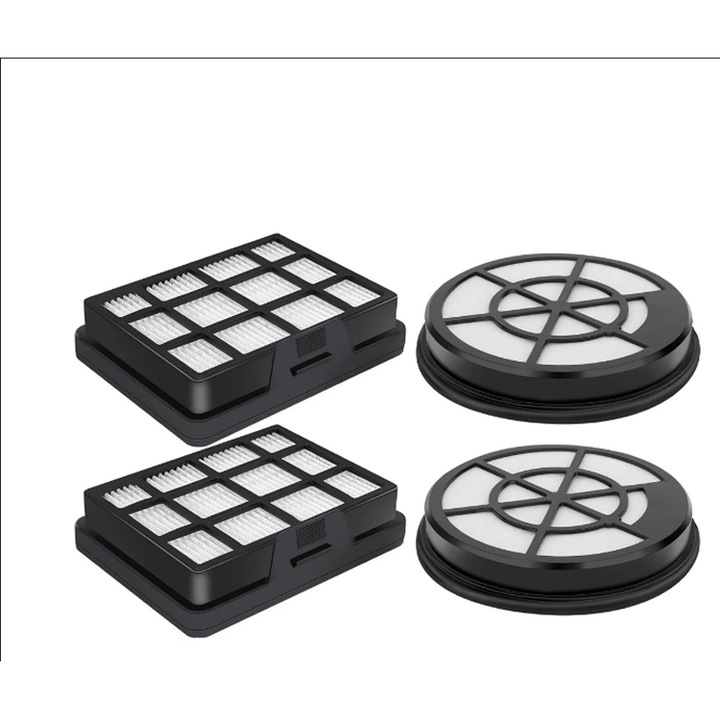 Set de 2 filtre HEPA pentru aspiratoare Bosch BBZ152EF, BGC05, BGS05, reutilizabile, multicolor