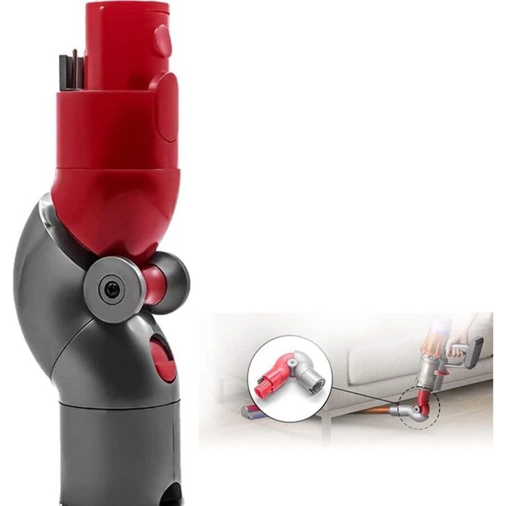 Adaptor flexibil pentru aspiratoare Dyson, set, 90° unghi de indoire