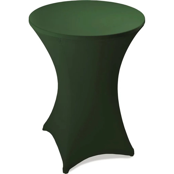 Fete de masa set, 60x110cm si 80x110cm, verde inchis, material elastic, rezistent la sifonare