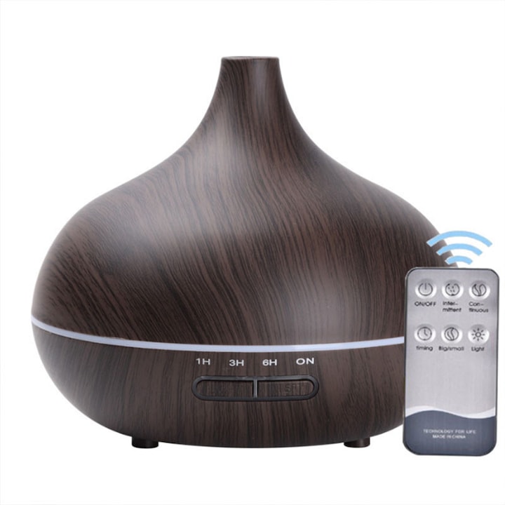 Umidificator portabil compact, 220ml, design ultra-silent, alb, pentru birou, masina si dormitor