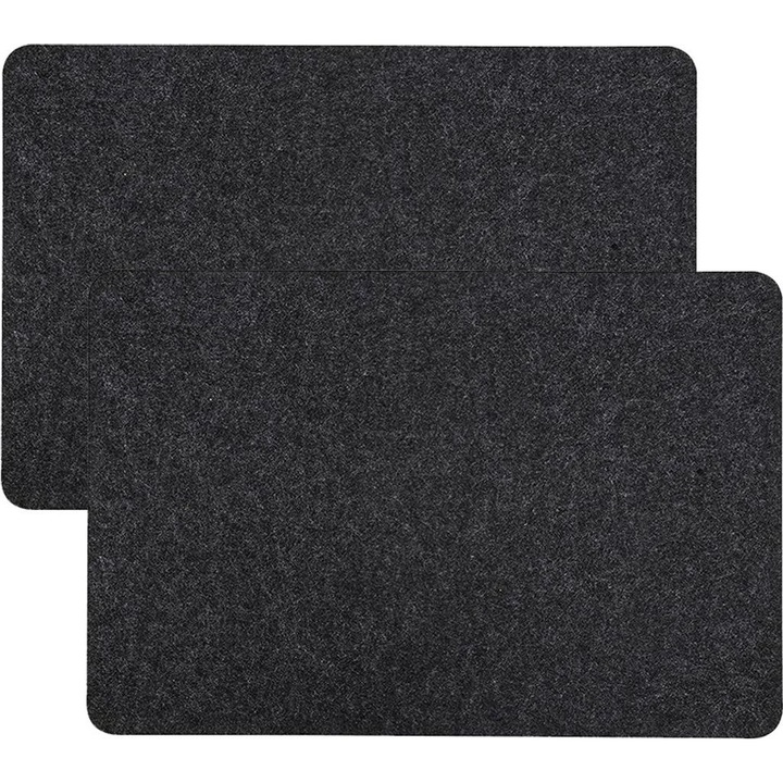 Set 2 covorase termoizolante HERUSI, protectie blat, 30x45cm