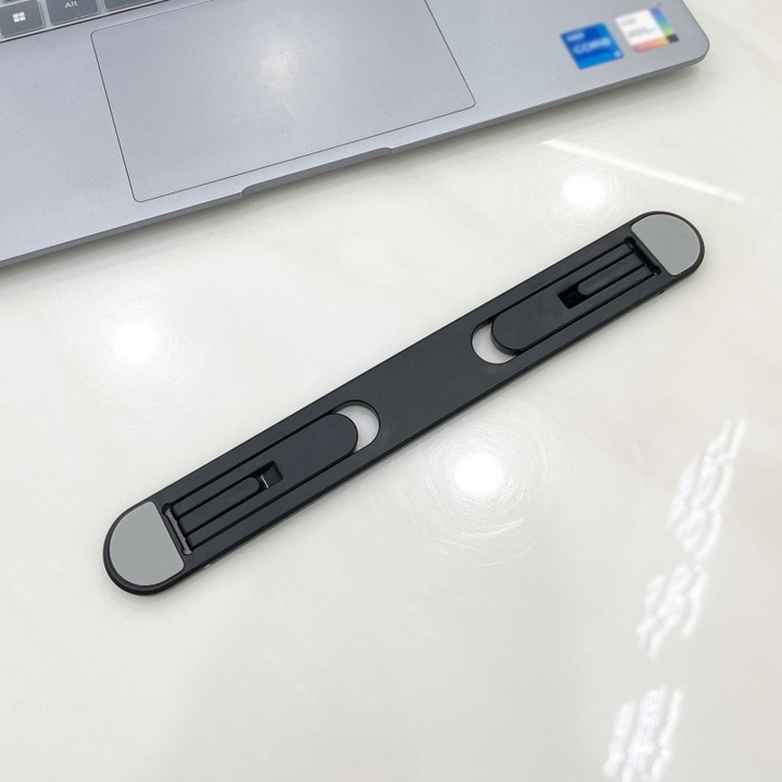 Suport laptop portabil si pliabil, ergonomic, 10-15.6 inch, aluminiu, ajustabil