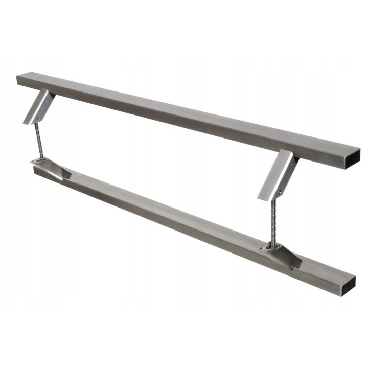 Set 2 manere usa Baterm, inox, 40x20x1.5mm, 1600mm, 45 grade