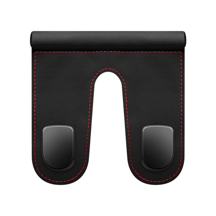 Suporturi auto, design universal, pentru genti, paltoane, 2 carlige, negru