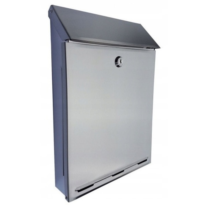 Cutie postala Baterm A4 inox, 34,5x22,5x6cm, 1,7kg