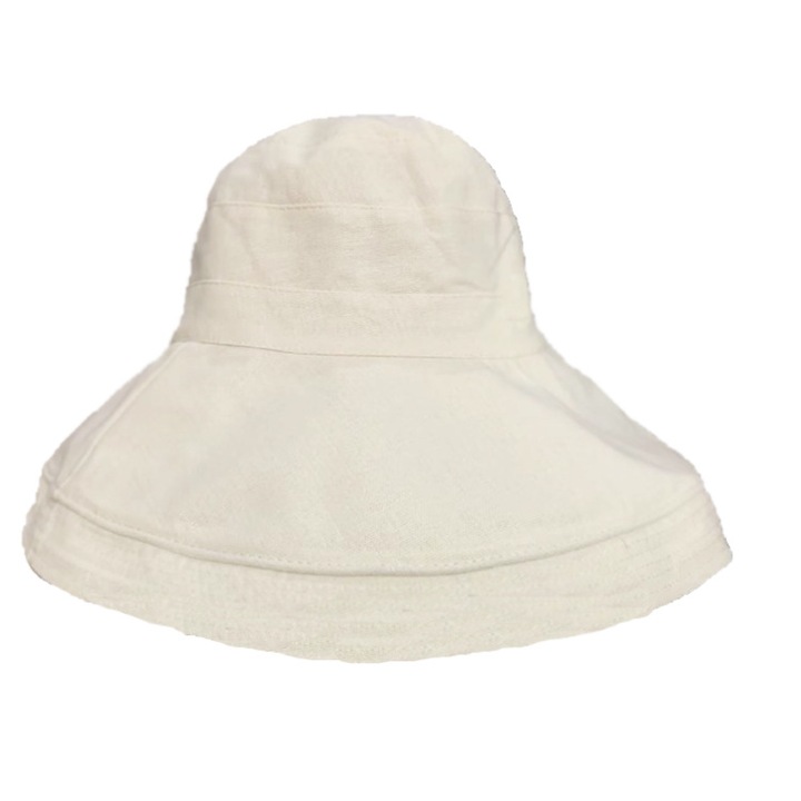 Palarie de soare dama, UPF 50+, pliabila, bor de 14cm, ideala pentru plaja sau gradina