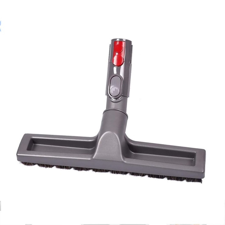 Perie flexibila pentru aspiratoare, 30x5x3cm, gri, set accesorii