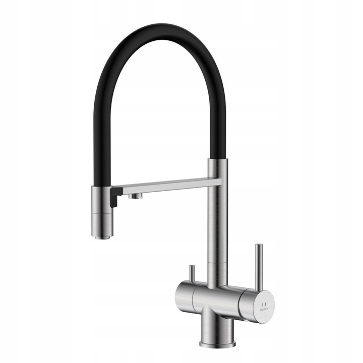 Avapax DAPUR csaptelep vízszűrő csatlakozással, rozsdamentes acél